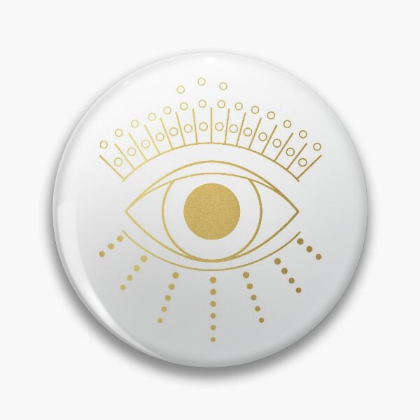 Item preview, Celestial Gold Eye designed and sold by Hollyroseart.