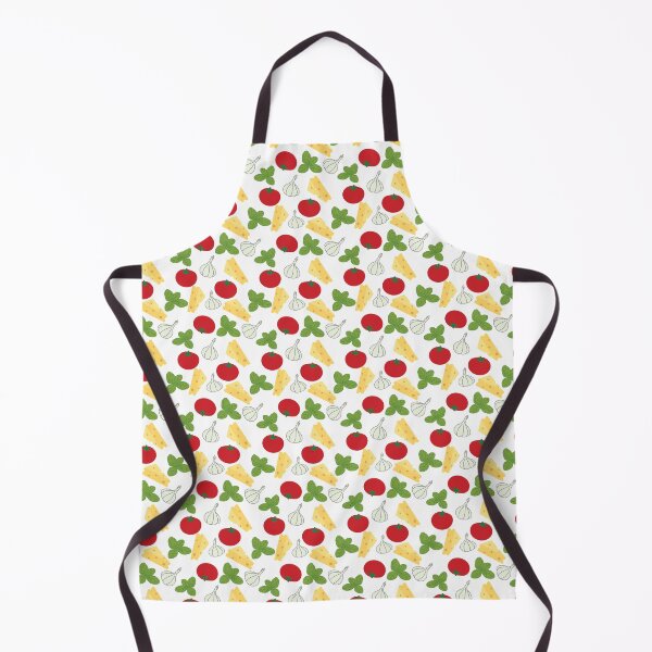 Item preview, Tomato basil cheese and garlic pattern designed and sold by koshodesign.