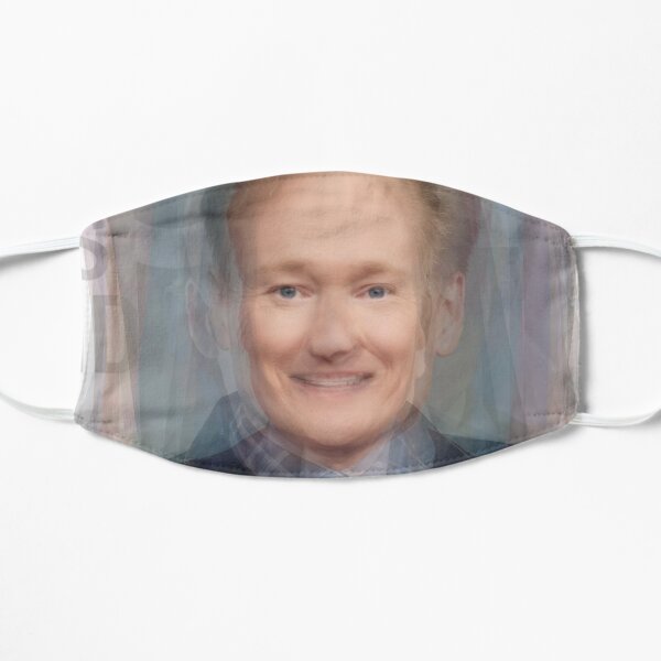Conan O'Brien Portrait Flat Mask