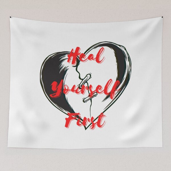 Item preview, Heal Yourself First designed and sold by Lolarod77.