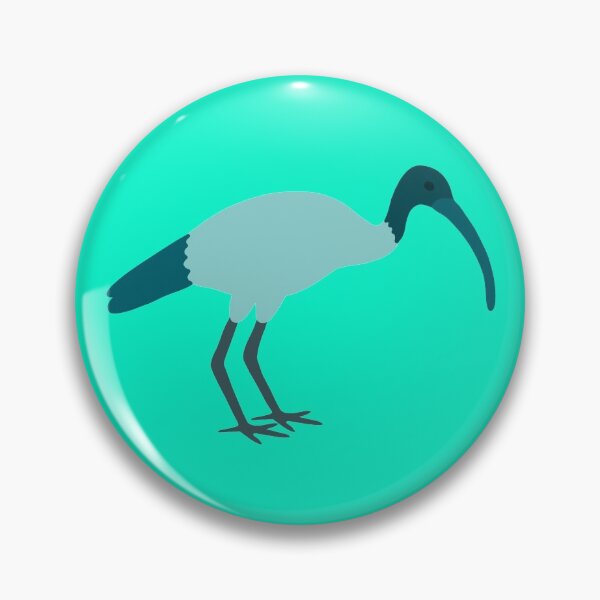 Item preview, Copy of Teal Bin Chicken on Aqua designed and sold by Digitaldingo.