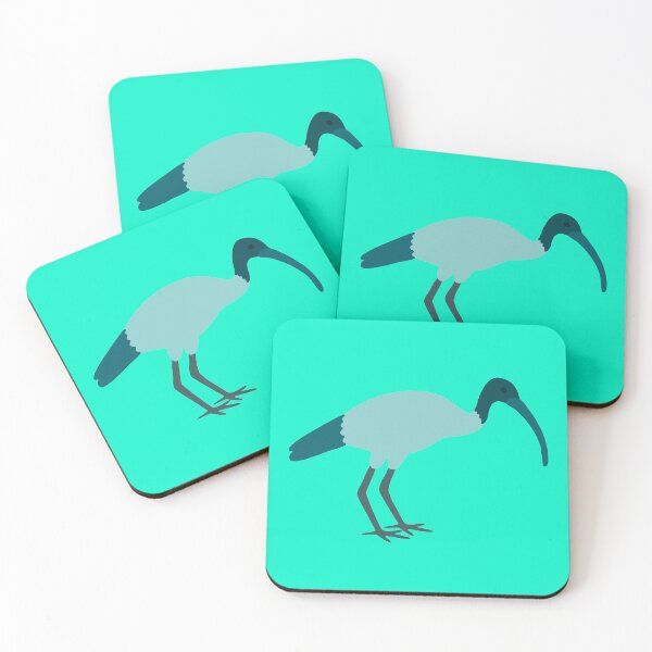 Item preview, Copy of Teal Bin Chicken on Aqua designed and sold by Digitaldingo.