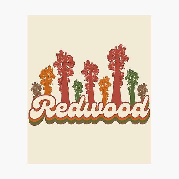 Item preview, EARTH DAY REDWOOD TREE designed and sold by Mercurial Merkaba.