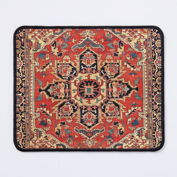 Item preview, Serapi Antique Persian Carpet Print designed and sold by Vicky Brago-Mitchell®.