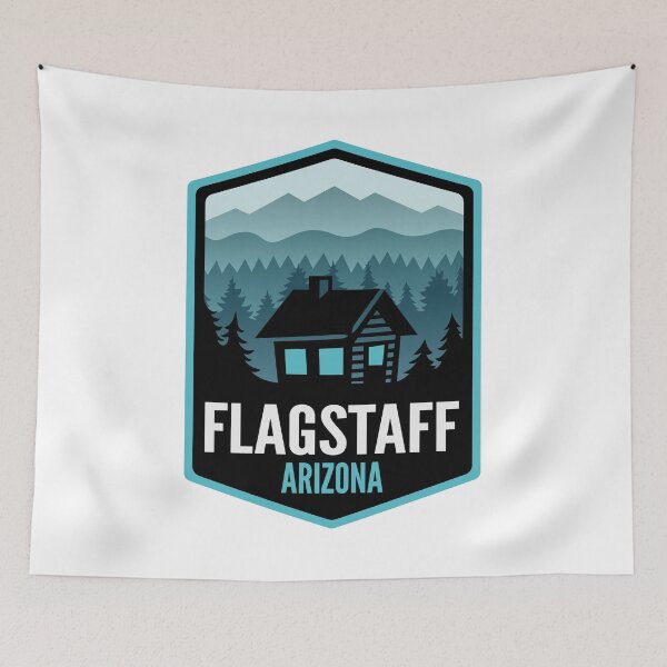Item preview, Flagstaff Arizona Mountain Town Cabin designed and sold by HalpinDesign.