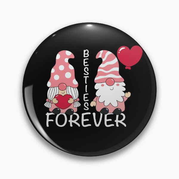 Item preview, Besties Forever - Cute Valentines Gnomes designed and sold by NadyaCC.
