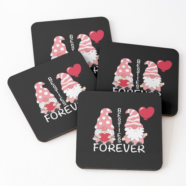 Item preview, Besties Forever - Cute Valentines Gnomes designed and sold by NadyaCC.