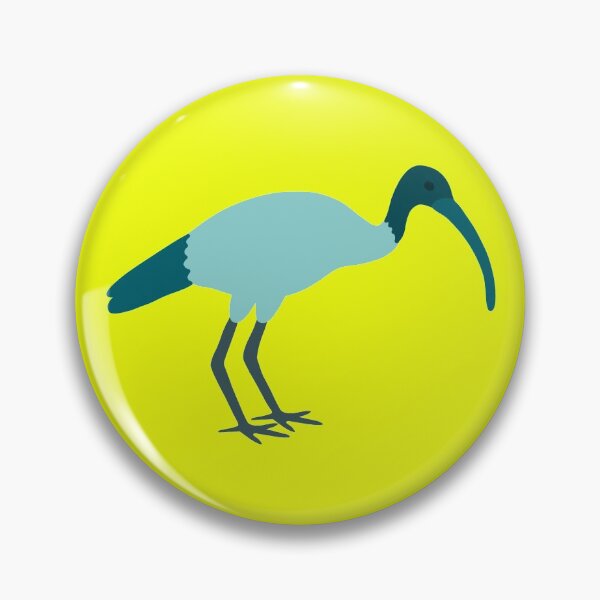 Item preview, Teal Bin Chicken on Yellow designed and sold by Digitaldingo.