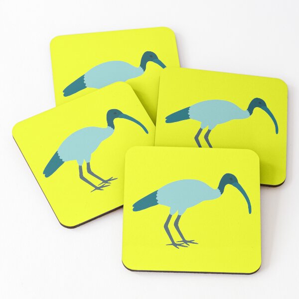 Item preview, Teal Bin Chicken on Yellow designed and sold by Digitaldingo.