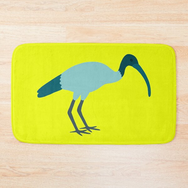 Item preview, Teal Bin Chicken on Yellow designed and sold by Digitaldingo.