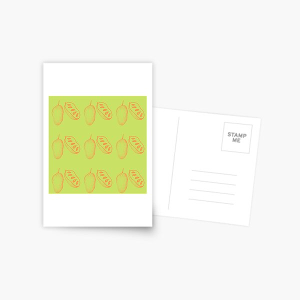 Kitchen Art| kitchen decor|Pawpaw | Vintage Pawpaw | American pawpaw | heirloom fruit | native foods Postcard