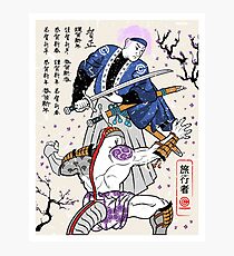 Dragon Ball Z - Future Trunks vs Frieza - Samurai Art Photographic Print