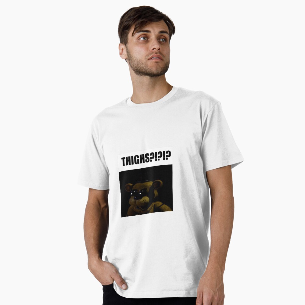 Fnaf Golden Freddy Thighs Meme Sticker For Sale By Papa Zoinks