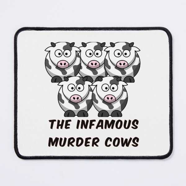 Item preview, The Infamous Murder Cows of Yapeen designed and sold by JenGo Creative.