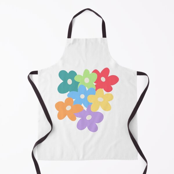 Item preview, Groovy colorful flowers designed and sold by starlitdesign.
