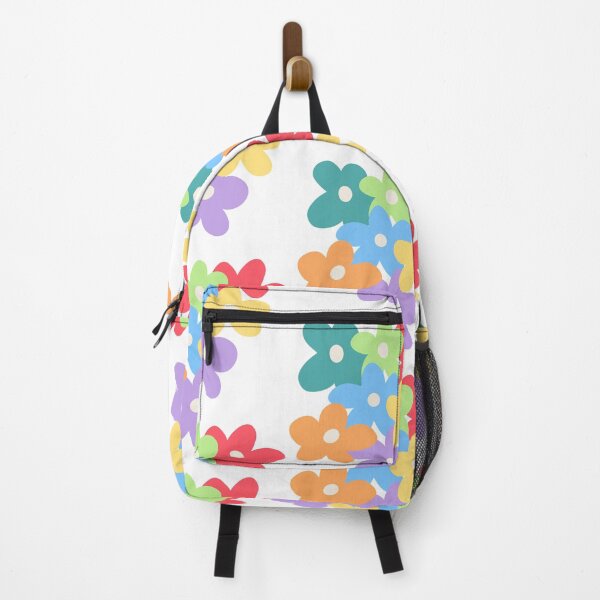 Item preview, Groovy colorful flowers designed and sold by starlitdesign.