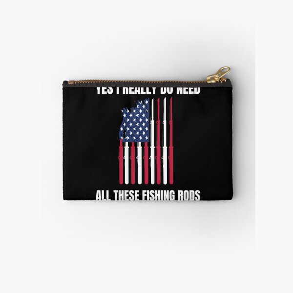 Item preview, Fisherman Yes I Really Do Need All These Fishing Rods, Fishing American Flag designed and sold by Kaladzishop.