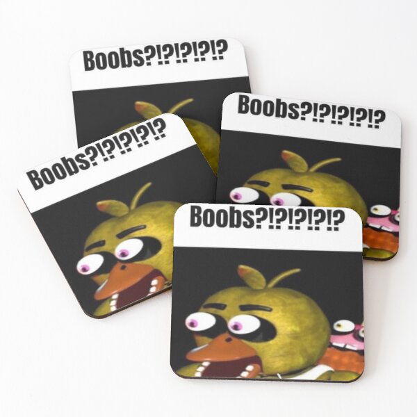 Item preview, fnaf chica Boobs?!?!?!?!? meme designed and sold by papa-zoinks.