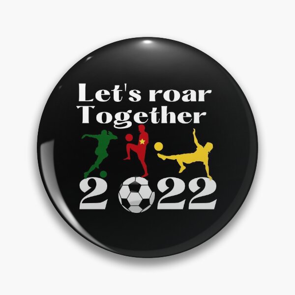 Item preview, Let's Roar together  Cameroon 2022 designed and sold by lamond-creation.