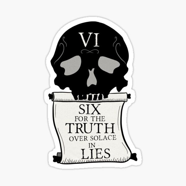 Sixth House - Gideon the Ninth - For the Truth Sticker
