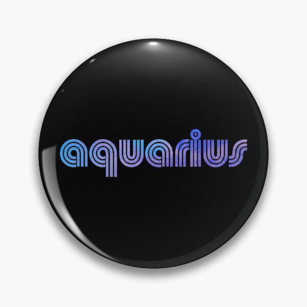 Item preview, Aquarius Retro Horoscope Zodiac Star Sign Birthday designed and sold by PY Tees.