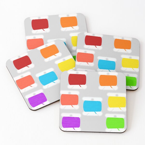 Item preview, Rainbow Bobbins designed and sold by Sketches by Sophie.