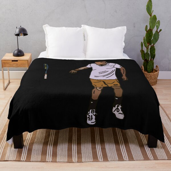 Item preview, Nick Kyrgios Throwing Tennis Racquet Classic T-Shirt.pngs designed and sold by KevinKresge.