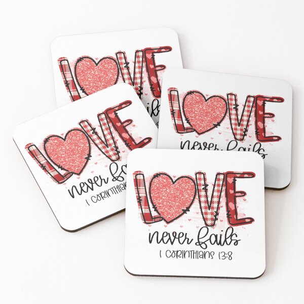 Item preview, Love Never Fails designed and sold by CraftyBee.