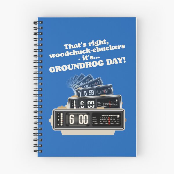 Item preview, Woodchuck-chuckers! Groundhog Day Alarm Clock designed and sold by ourkid.