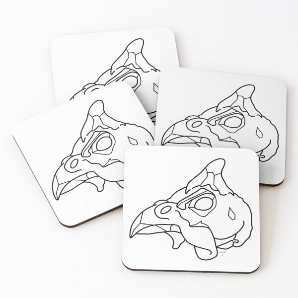 Item preview, Helmeted Guinea Fowl Head (Sprocket) designed and sold by DeStoya.