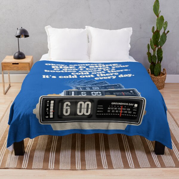 Item preview, Rise and Shine! Groundhog Day Alarm Clock designed and sold by ourkid.