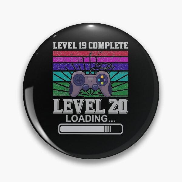 Item preview, Level 19 complete, Level 20 loading designed and sold by UglyBoyDesign.