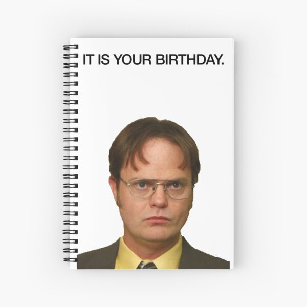 It Is Your Birthday. Spiral Notebook