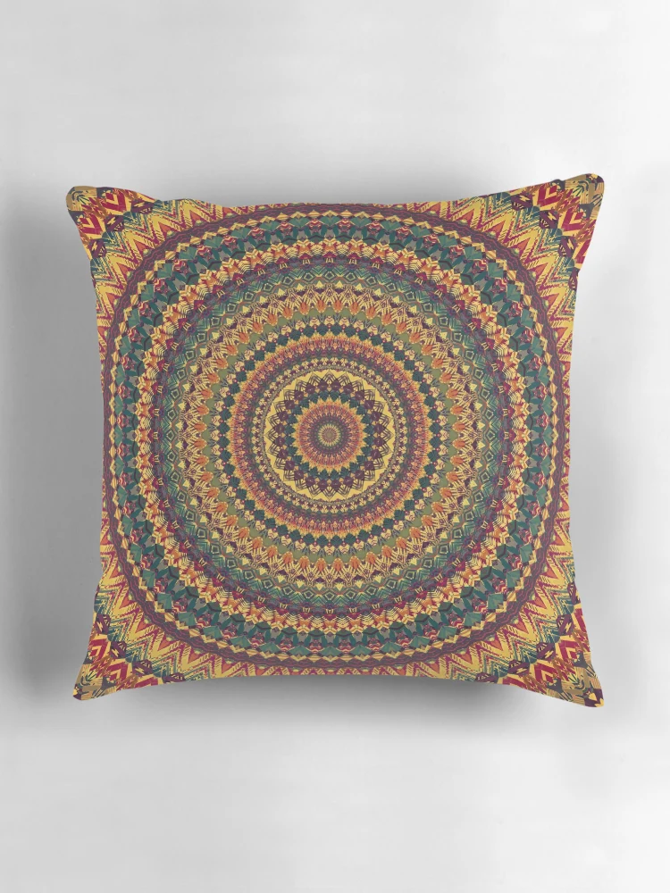 Thumbnail 3 of 4, Pillow, Mandala 181 designed and sold by Mandala Of Life.