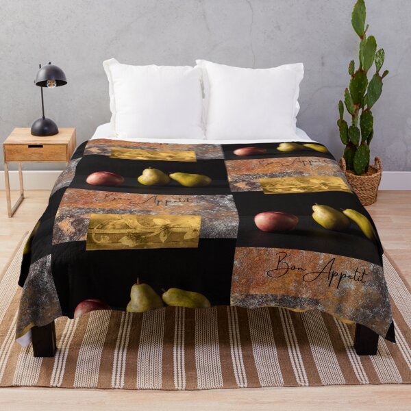 Item preview, Bon Appetit Fruit & Faux Texture Old World Style Design designed and sold by EarthArtDesigns.