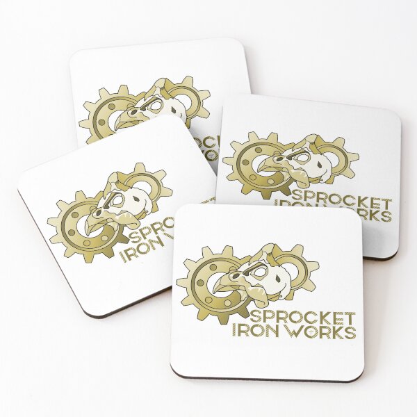 Item preview, Sprocket Iron Works Logo, Gold designed and sold by DeStoya.
