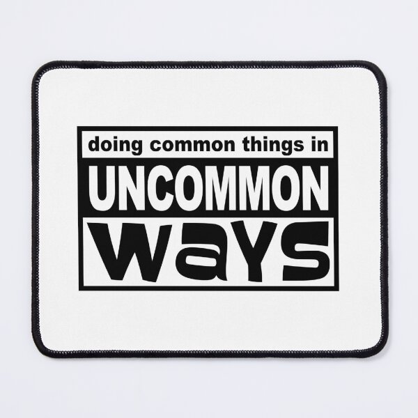 Item preview, Doing Common Things in Uncommon Ways designed and sold by robertgasperson.