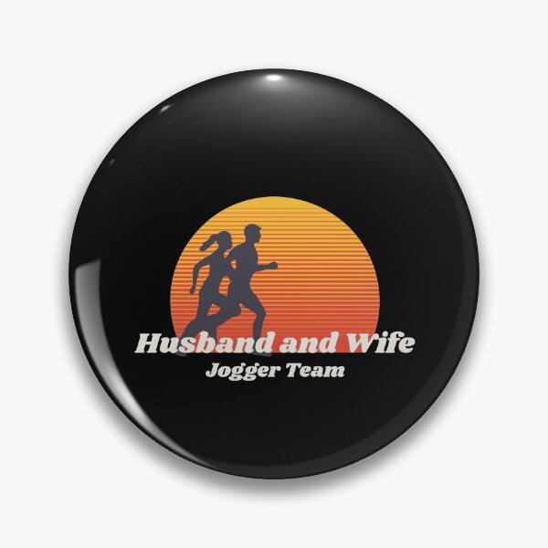 Item preview, Husband and Wife Jogger Team designed and sold by PetitePeche.