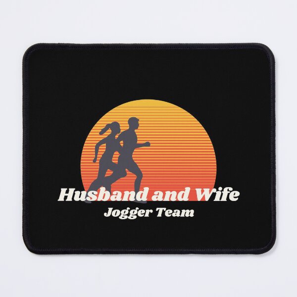 Item preview, Husband and Wife Jogger Team designed and sold by PetitePeche.