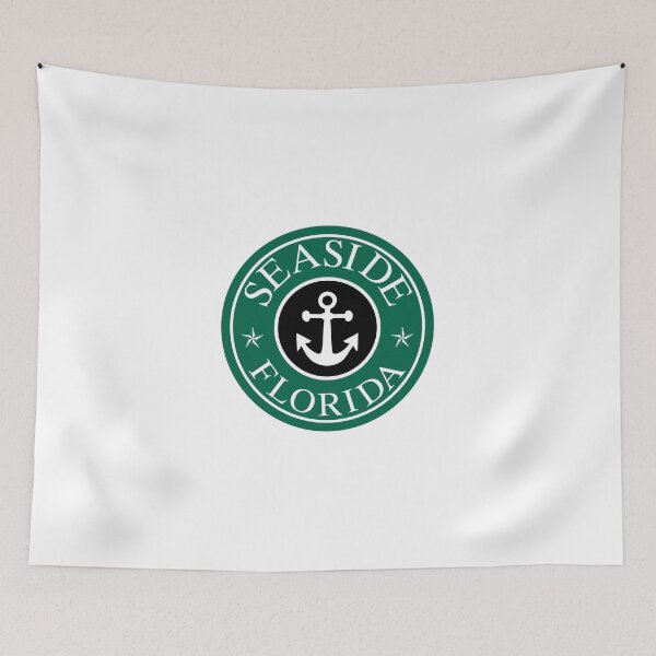 Item preview, SEASIDE FLORIDA 30A ROUND ANCHOR NAUTICAL STAR WALTON COUNTY designed and sold by DESTINATIONS DECAL.