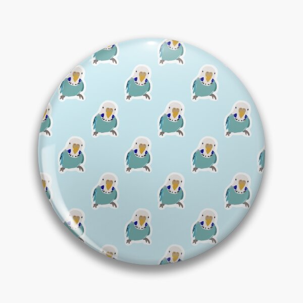 Item preview, Blue budgie designed and sold by froggiesdesigns.