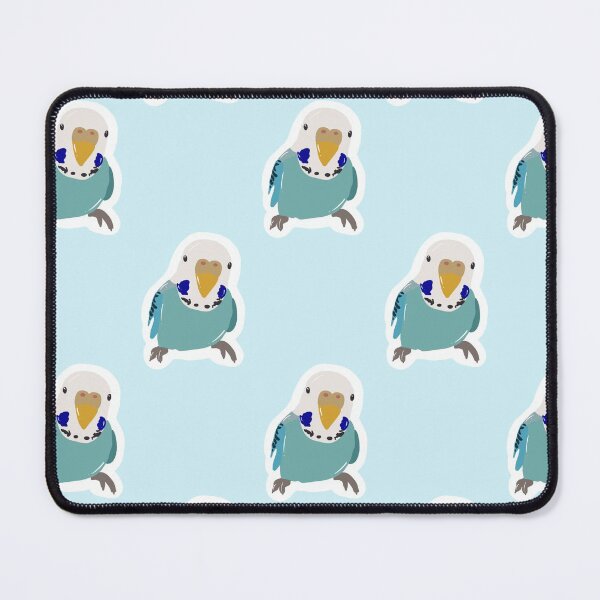 Item preview, Blue budgie designed and sold by froggiesdesigns.