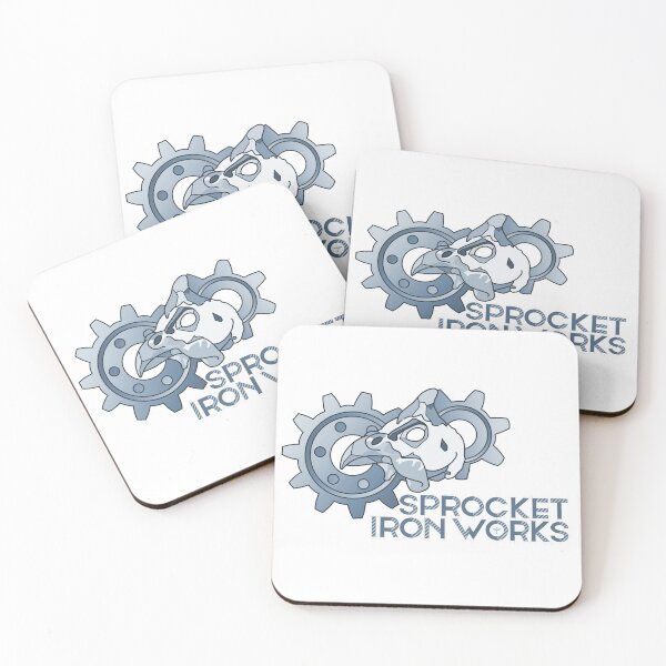 Item preview, Sprocket Iron Works Logo, Silver designed and sold by DeStoya.
