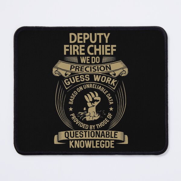 Item preview, Deputy Fire Chief T Shirt - We Do Precision Job Gift Item Tee designed and sold by paneczkopat.