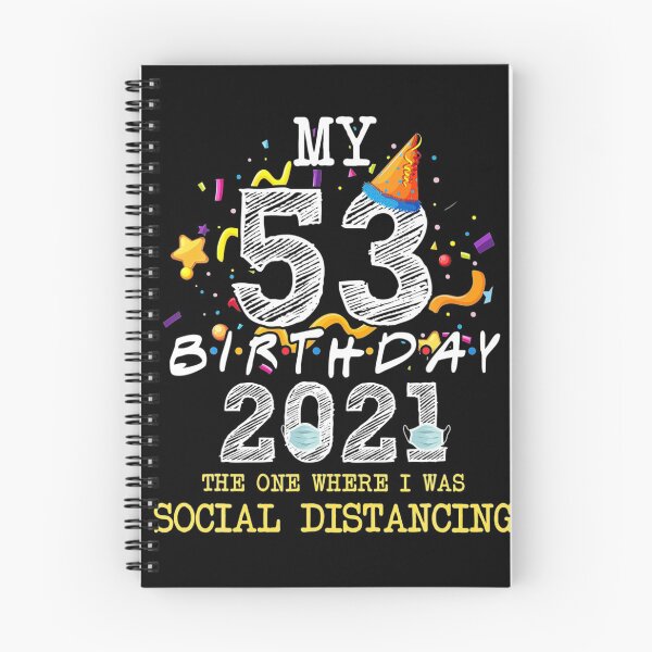 Item preview,  I Turned 53 in Quarantine 2021 Cute 53rd Birthday Gift  designed and sold by ConradoHernande.