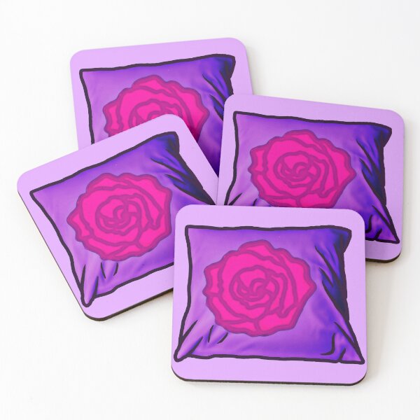 Item preview, Almohada rosa designed and sold by Dafu Arts.