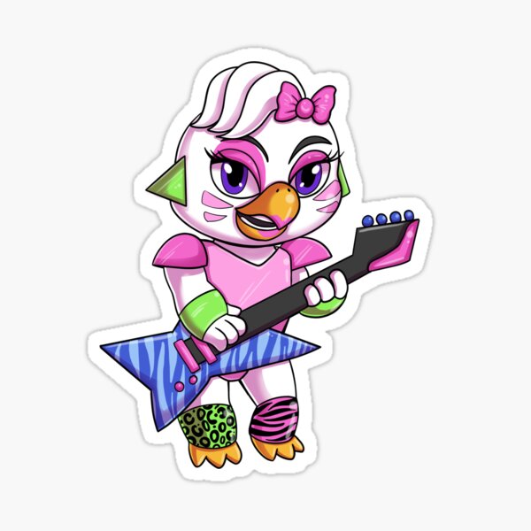 FNAF Security Breach Chibi Character Stickers Monstermaker -  Norway