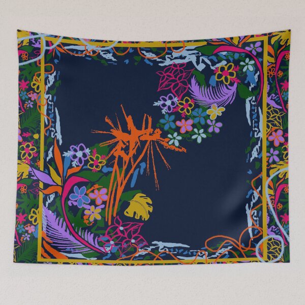 Item preview, Floral Scarf Design designed and sold by Ava Ibañez.
