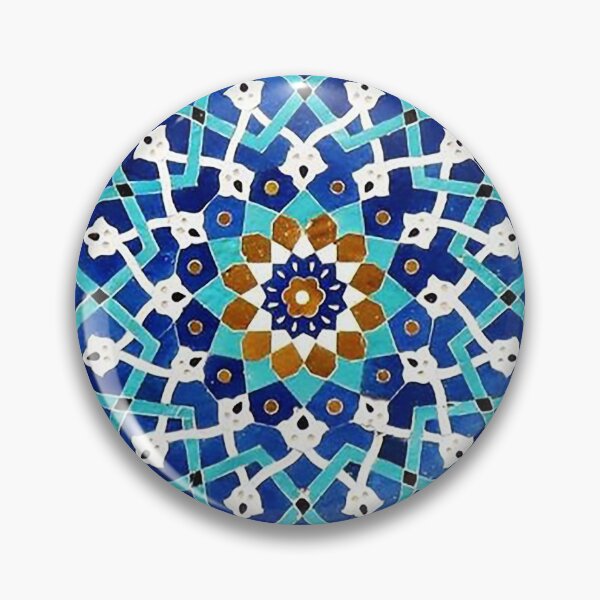 Item preview, Blue Persian tile panel  designed and sold by Jeyran.
