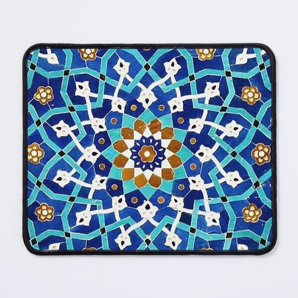 Item preview, Blue Persian tile panel  designed and sold by Jeyran.